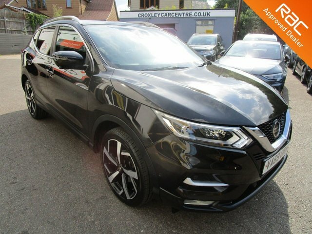 Nissan Qashqai 1.3 Dig-t Tekna Suv Dct Euro 6 S VA69URH Black #2