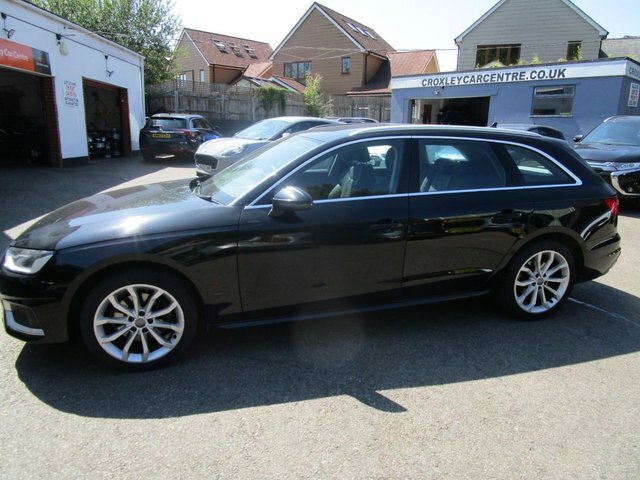 Audi A4 Avant A4 S Line Black Edition 40 Tdi Quattro Blue #9