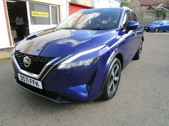 Nissan Qashqai 1.3 Dig-t Mhev N-connecta Suv Hybrid Ma Blue