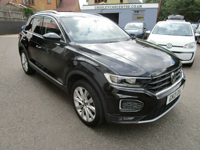 Volkswagen T-Roc 1.5 Tsi Gpf Evo Sel Suv Dsg Euro 6 S S Black #2