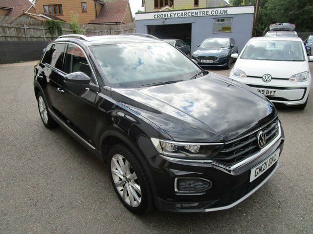 Volkswagen T-Roc 1.5 Tsi Gpf Evo Sel Suv Dsg Euro 6 S S Black #4