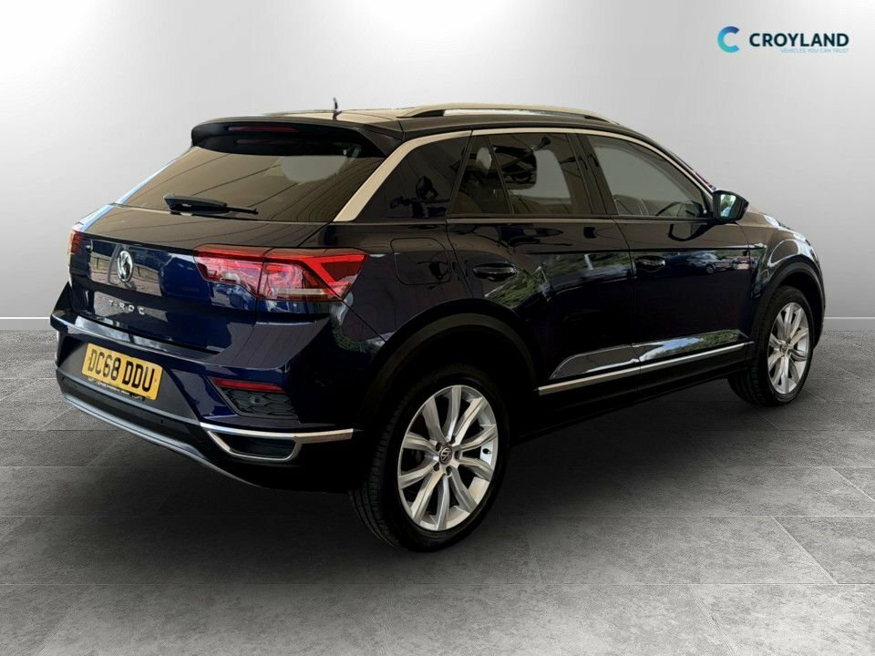 Volkswagen T-Roc 1L Sel DC68DDU Blue #3