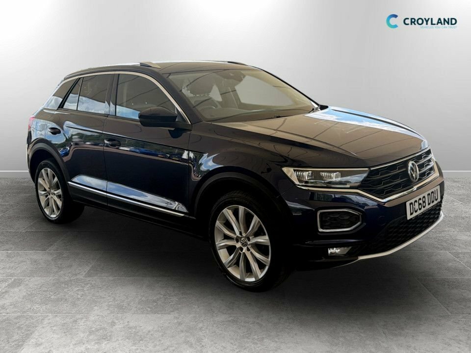 Volkswagen T-Roc 1L Sel DC68DDU Blue