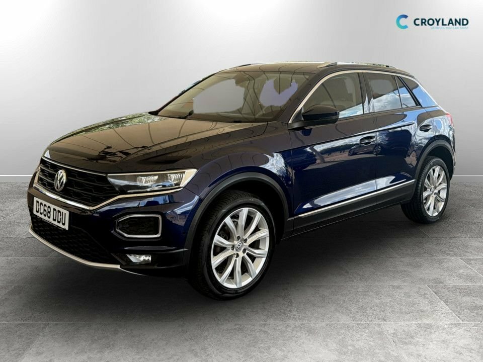 Volkswagen T-Roc 1L Sel DC68DDU Blue #6