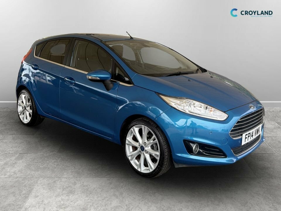 Ford Fiesta 1L Titanium X FP14VWK Blue