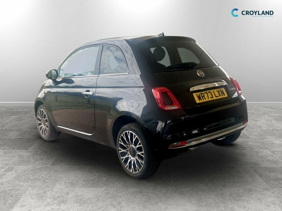 Fiat 500 Hatchback WR73LXN Black #3