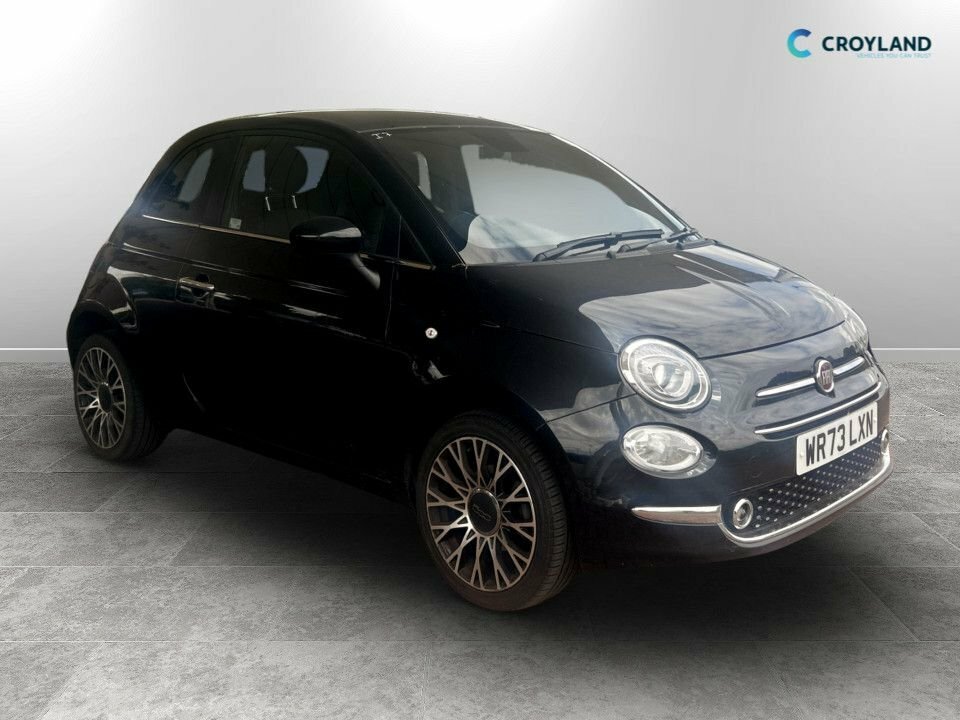 Fiat 500 Hatchback Black