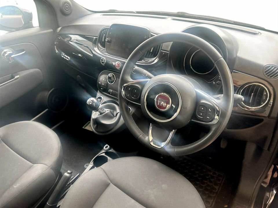 Fiat 500 Hatchback WR73LXN Black #5