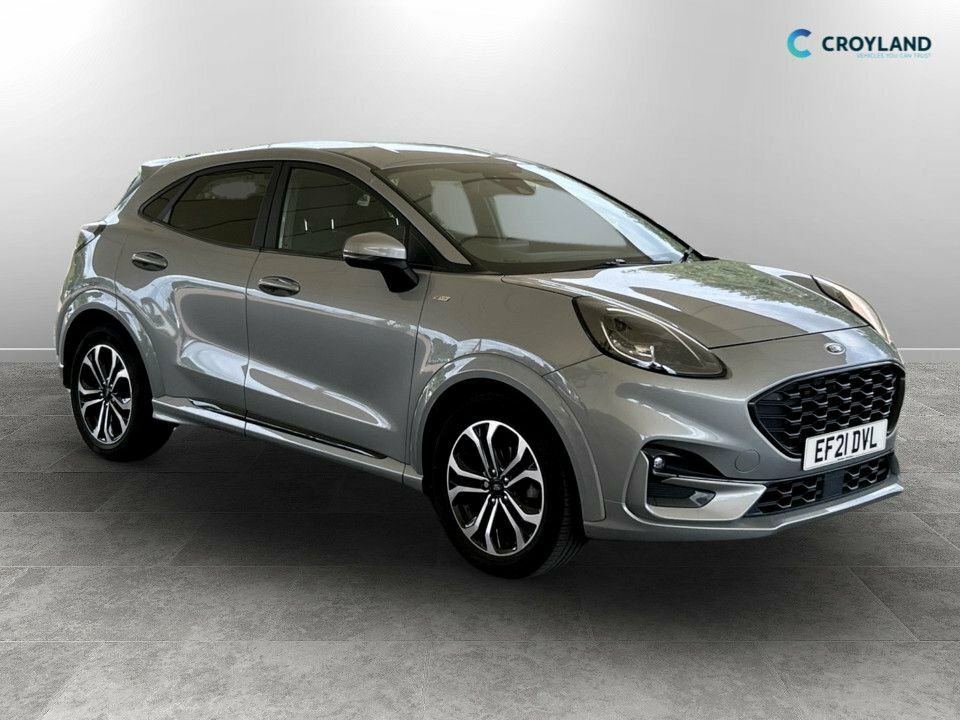 Ford Puma 1L St-line Silver