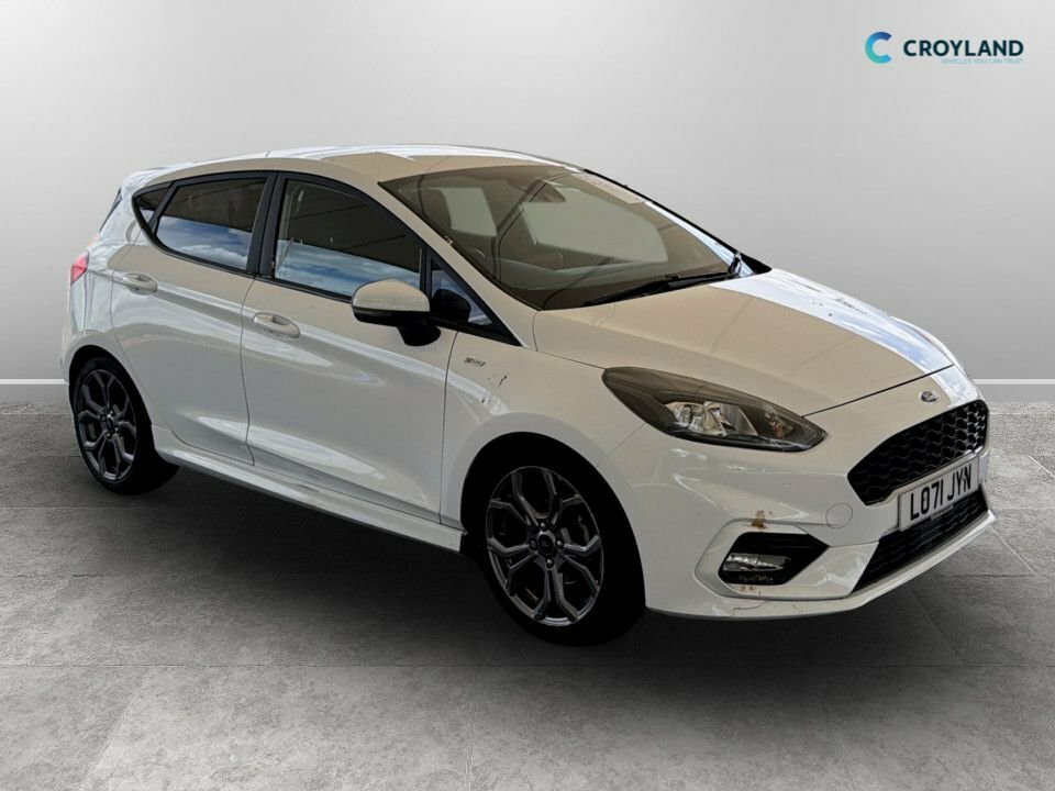 Ford Fiesta 1L St-line Edition White