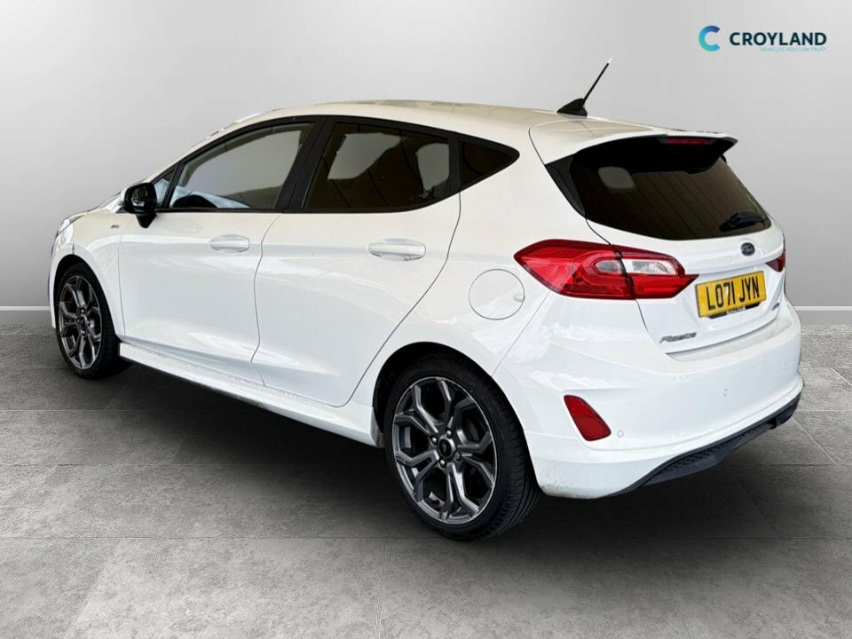 Ford Fiesta 1L St-line Edition LO71JYN White #3