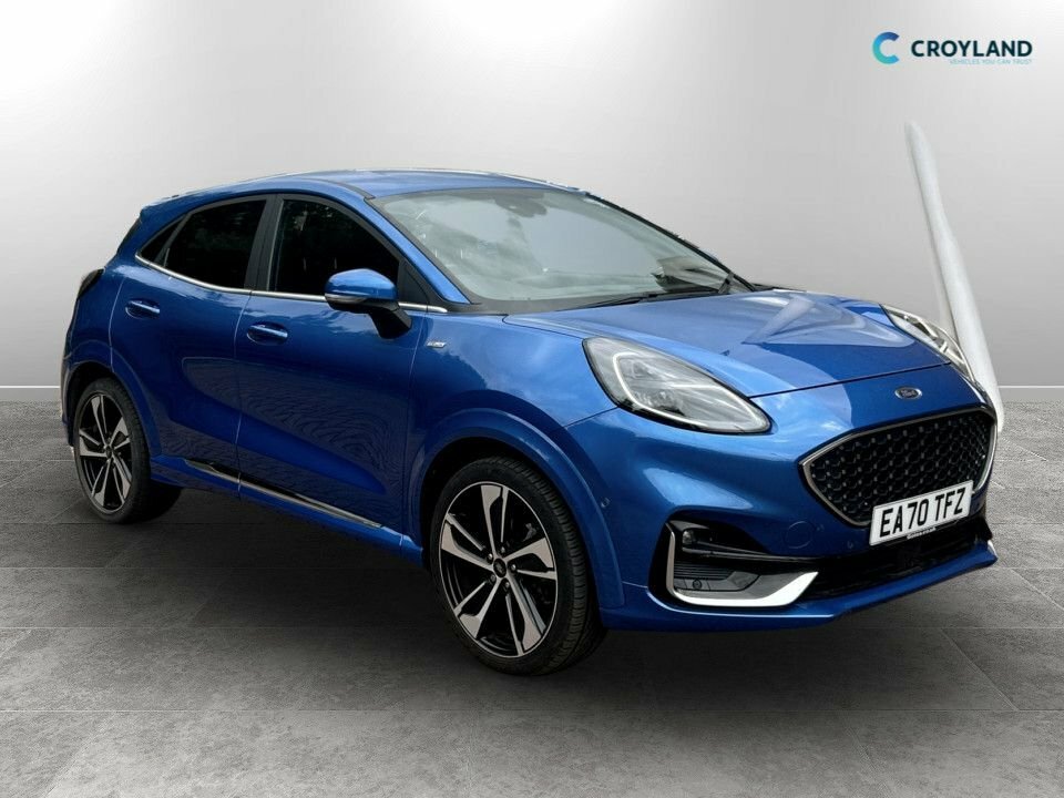 Ford Puma 1L St-line Vignale EA70TFZ Blue