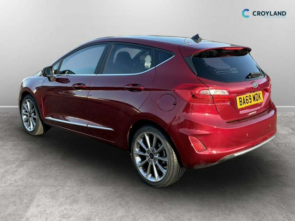 Ford Fiesta 1L Vignale BA69WDK Red #3