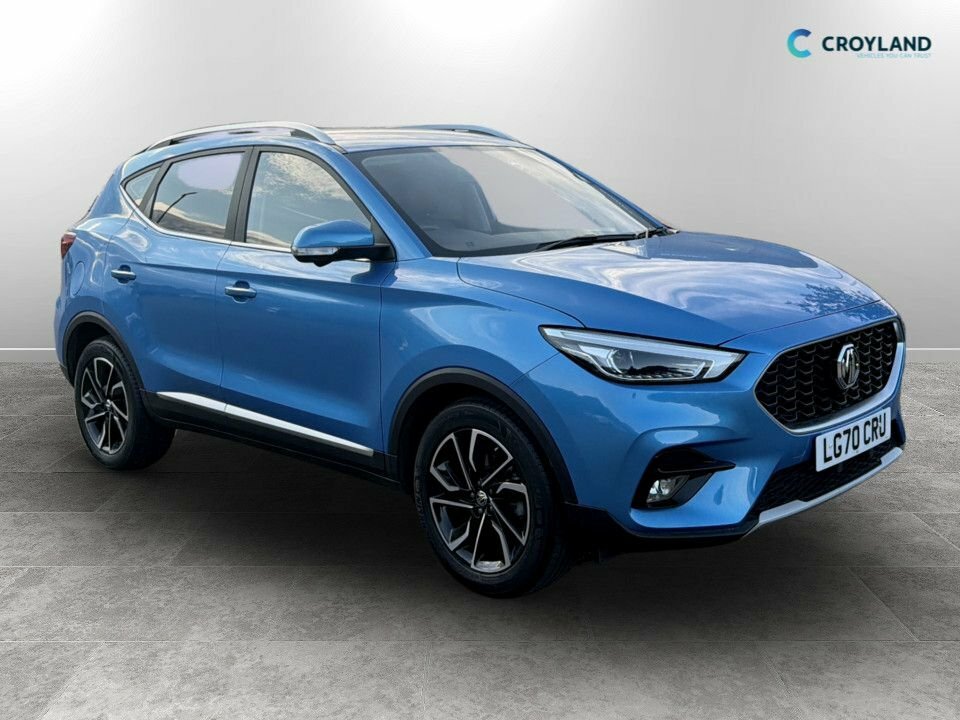 MG ZS 1L Exclusive Blue