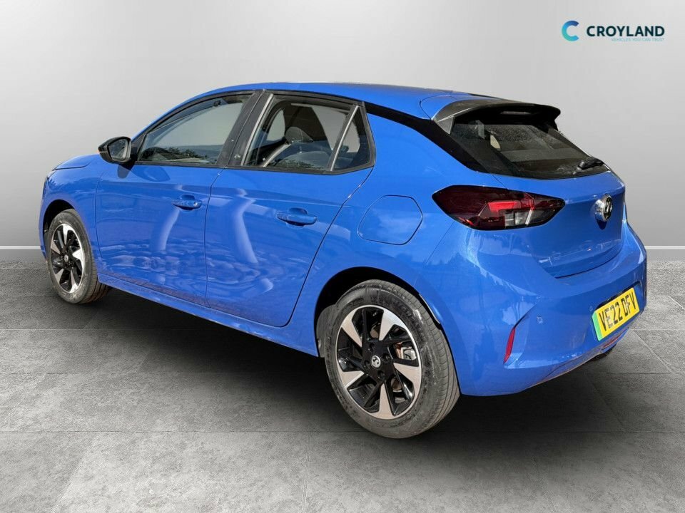 Vauxhall Corsa-e Hatchback VE22DFV Blue #3