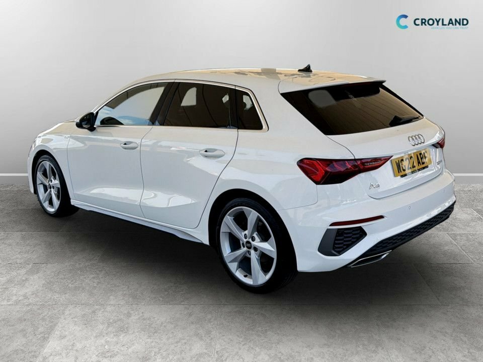 Audi A3 2L S Line WG22ABF White #5