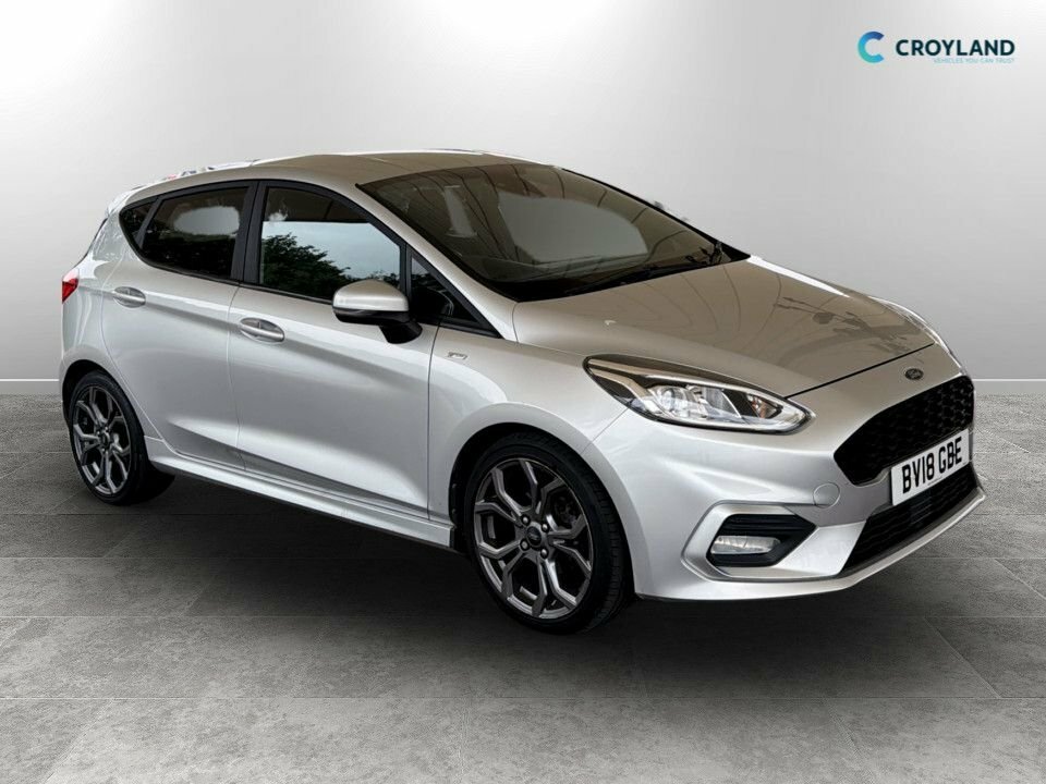 Ford Fiesta 1L St-line Silver