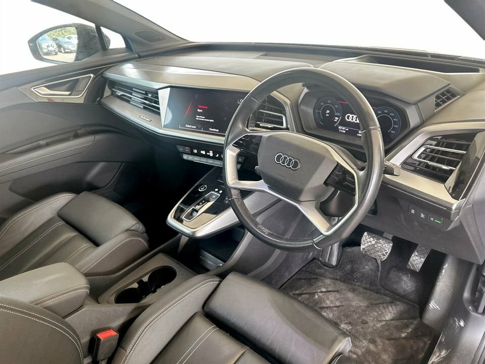 Audi Q4 E Tron Suv Black #5
