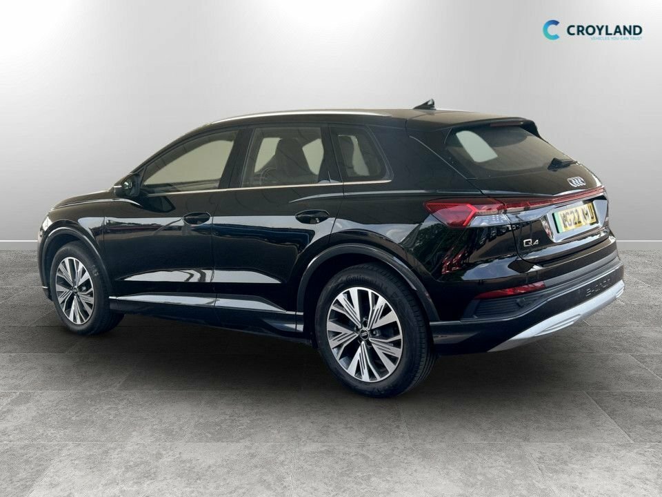 Audi Q4 E Tron Suv Black #3