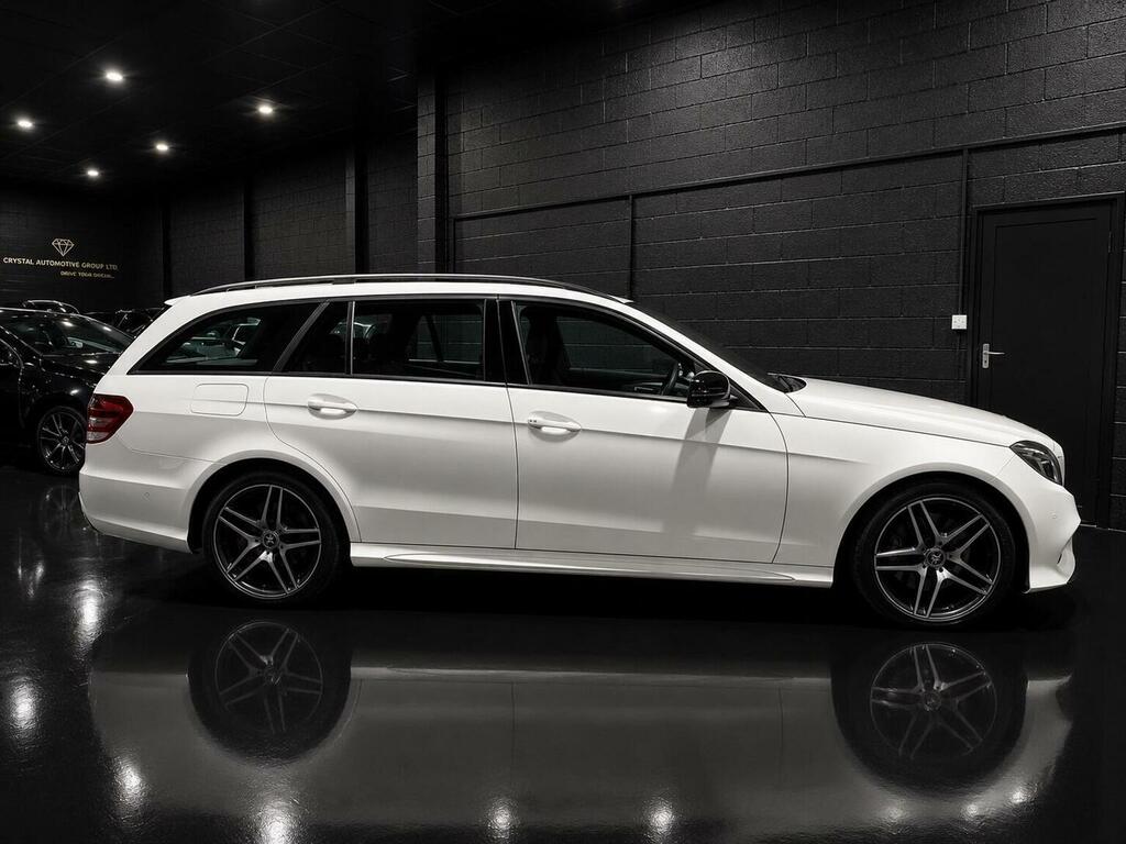 Mercedes-Benz E Class 3.0 E350 V6 Bluetec Amg Night Edition G-tronic Eu OY15ZNU White #2