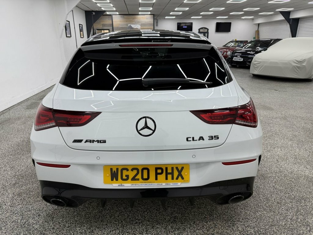 Mercedes-Benz CLA Class 2L Amg White #4