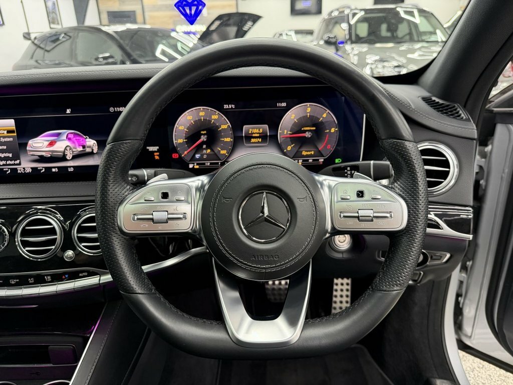 Mercedes-Benz S Class S350d L Amg Line Executive 9G-tronic Green #37