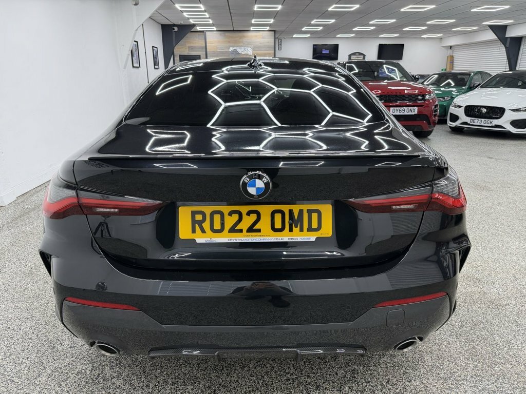 BMW 4 Series Gran Coupe 2L M Sport Black #4