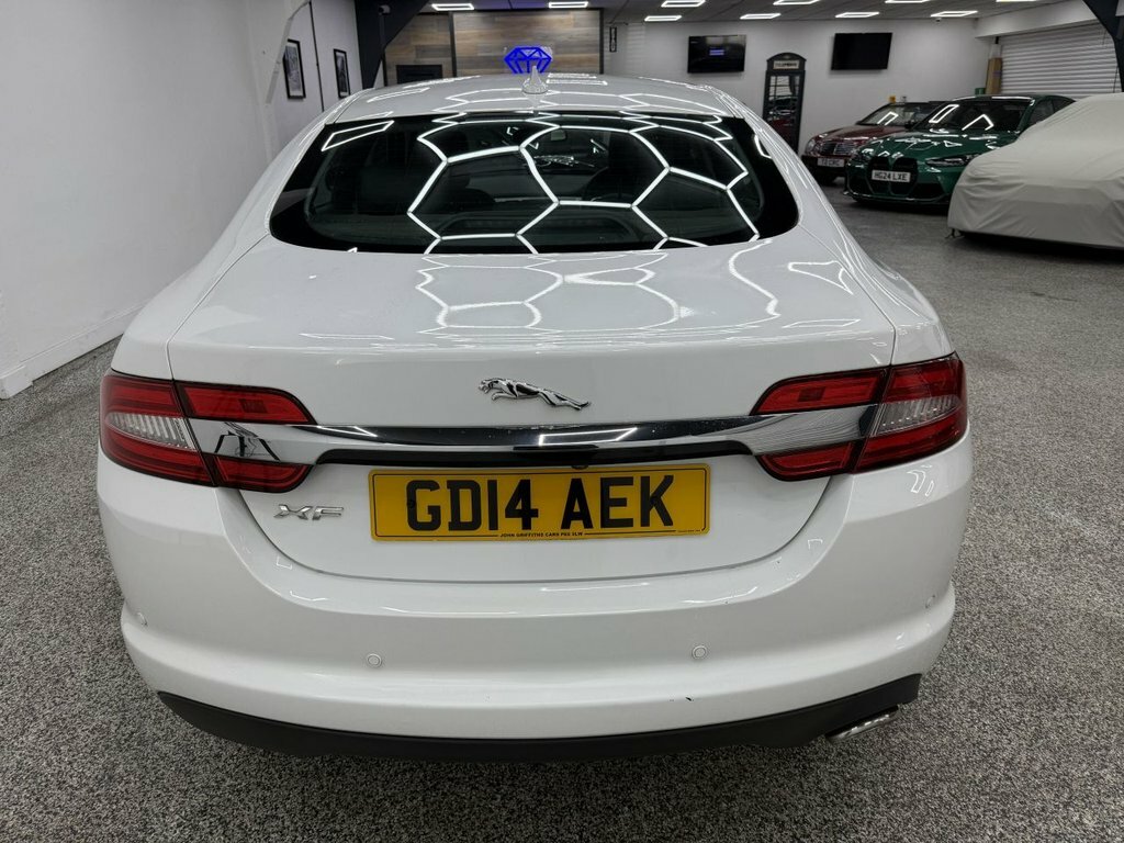 Jaguar XF Saloon White #3