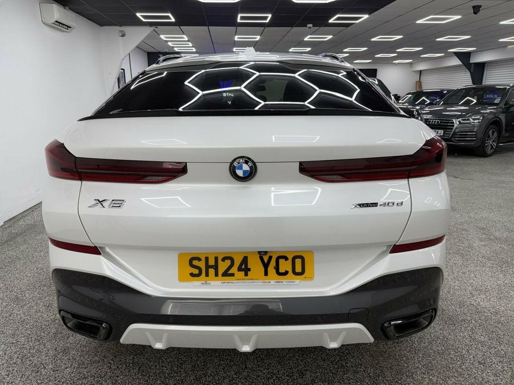 BMW X6 Suv White #4