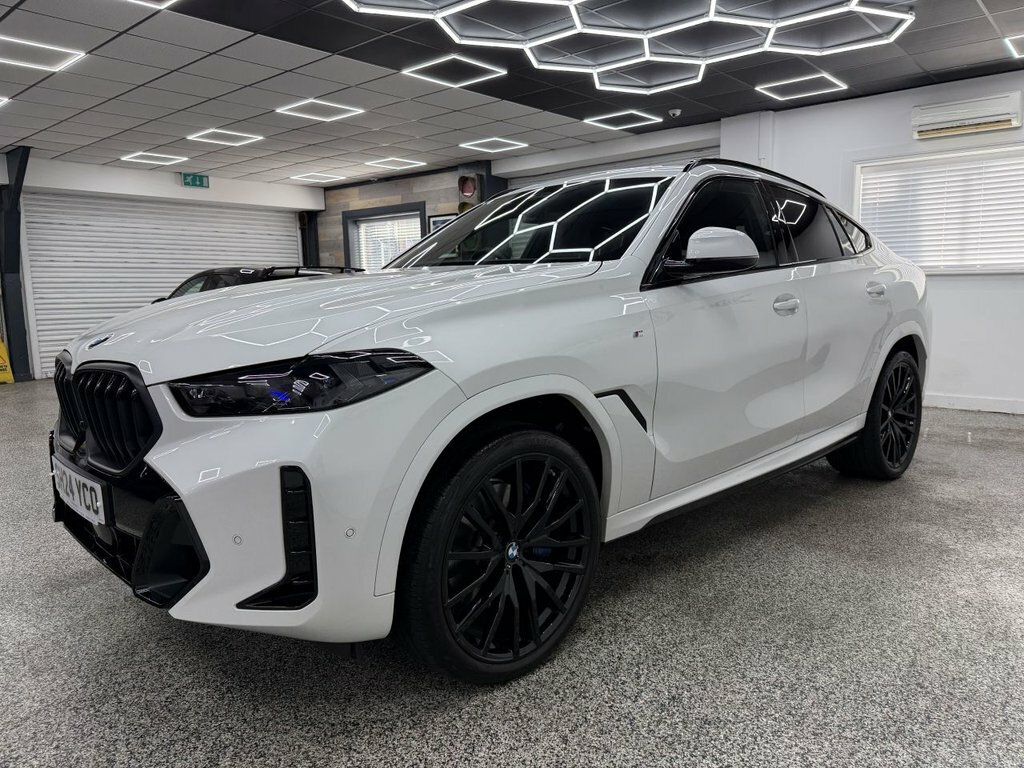 BMW X6 Suv White #6