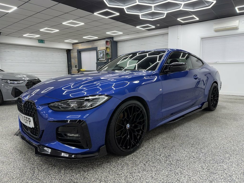 BMW 4 Series Gran Coupe 2L M Sport Blue #6