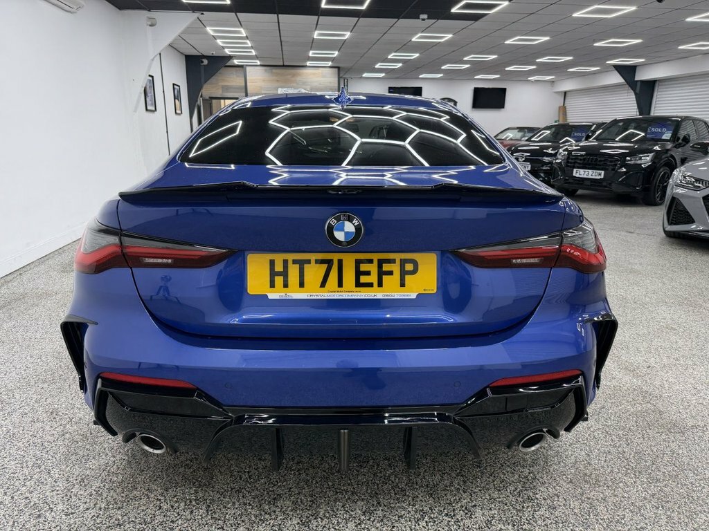 BMW 4 Series Gran Coupe 2L M Sport Blue #4