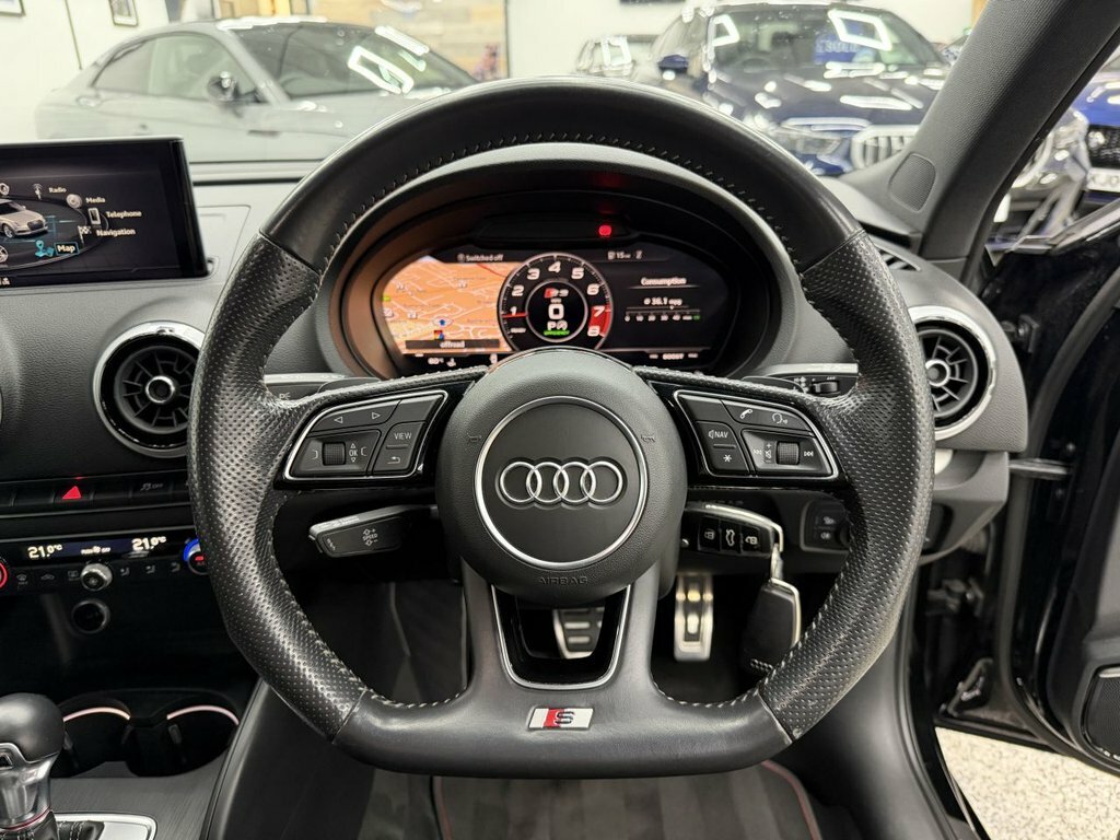 Audi S3 Hatchback 2.0 Tfsi Black Edition Sportback S Troni Grey #19