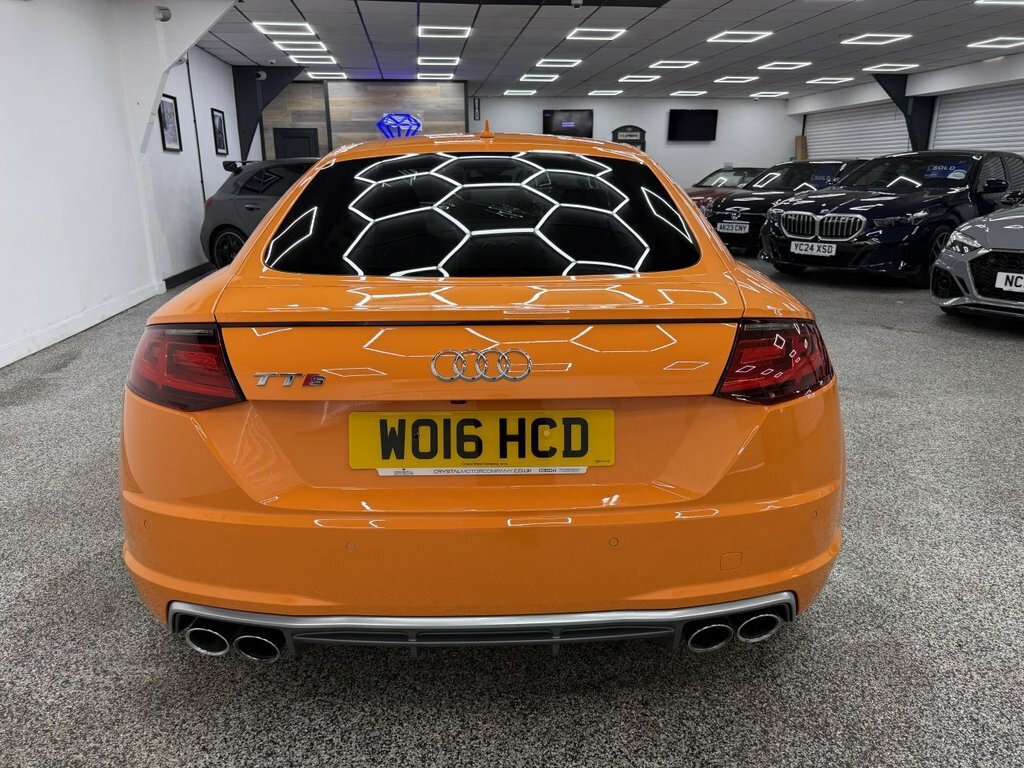 Audi TTS Tts Tfsi Quattro Orange #4