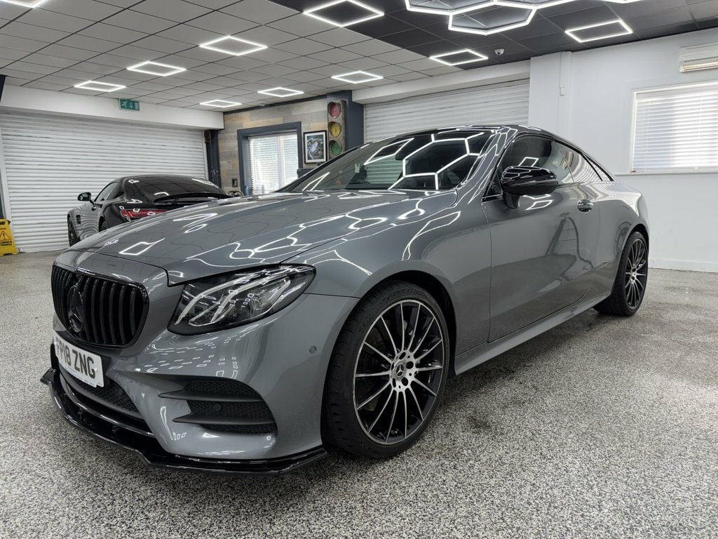 Mercedes-Benz E Class Coupe Grey #6