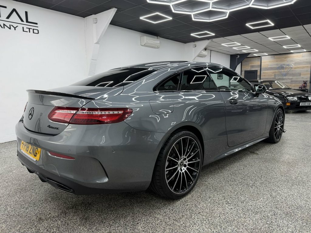 Mercedes-Benz E Class Coupe Grey #3