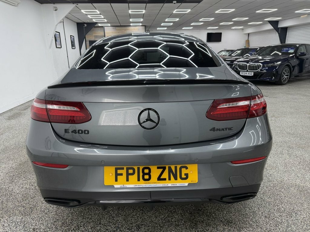 Mercedes-Benz E Class Coupe Grey #4