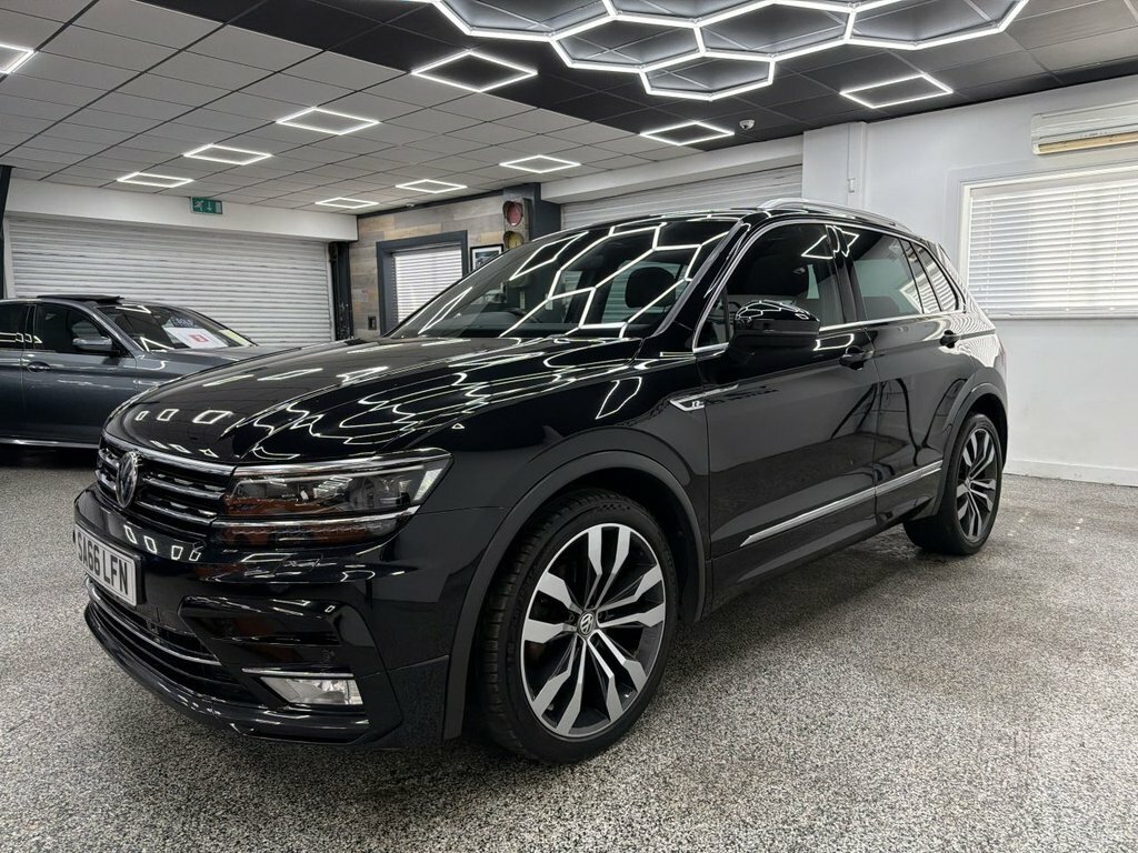 Volkswagen Tiguan R Line Tdi Bmt 4Motion Dsg Black #6