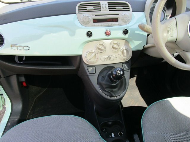 Fiat 500 1.2 Lounge Dualogic Start Stop White #6