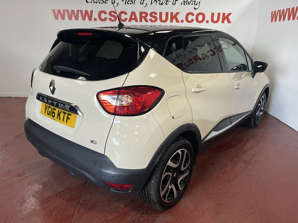 Renault Captur 1.5 Dynamique S Nav Dci 90 White #2