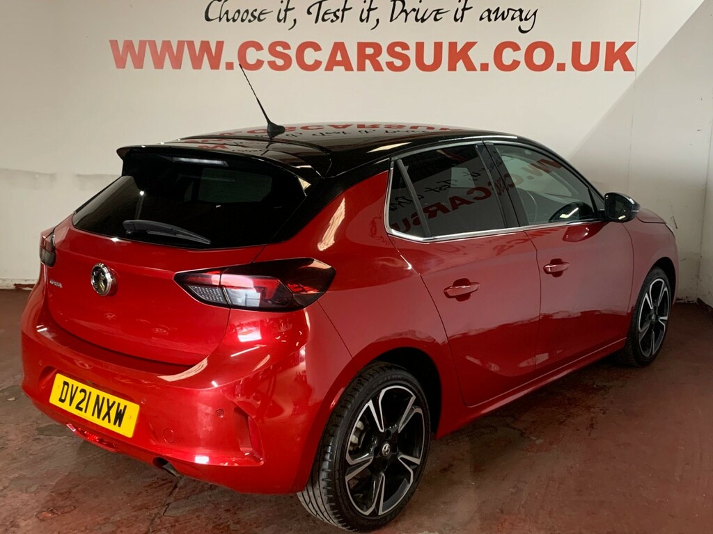 Vauxhall Corsa 1.2 Turbo Elite Nav Premium DV21NXW Red #2