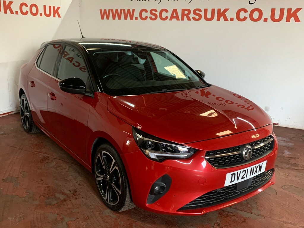 Vauxhall Corsa 1.2 Turbo Elite Nav Premium Red
