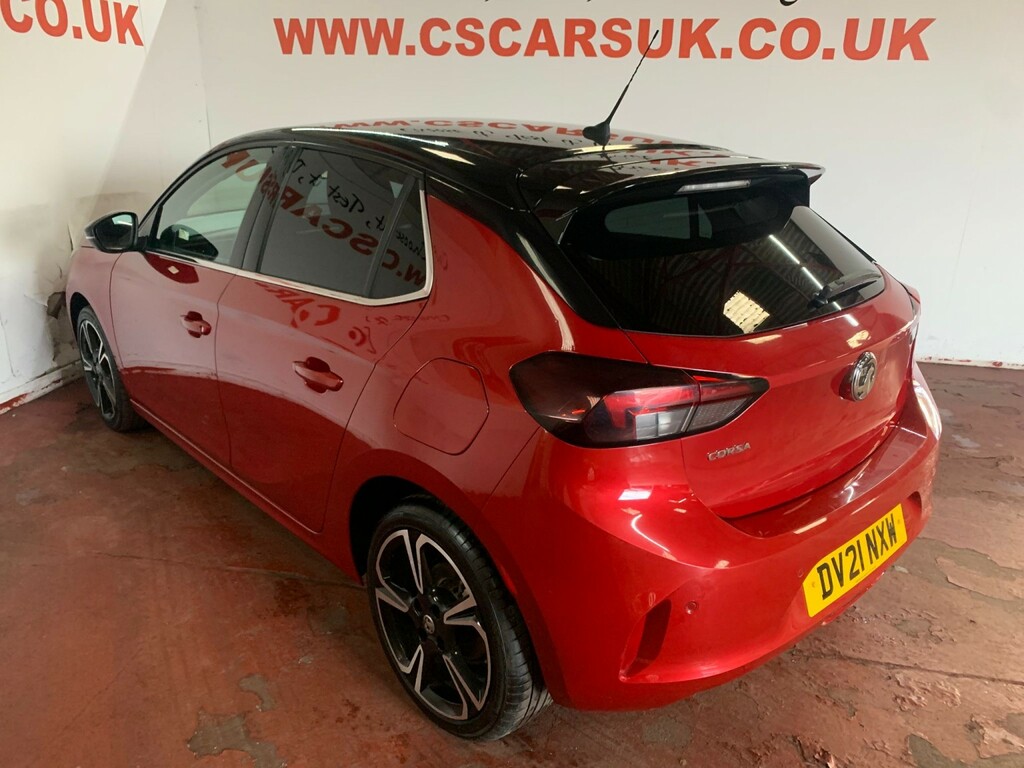Vauxhall Corsa 1.2 Turbo Elite Nav Premium DV21NXW Red #5