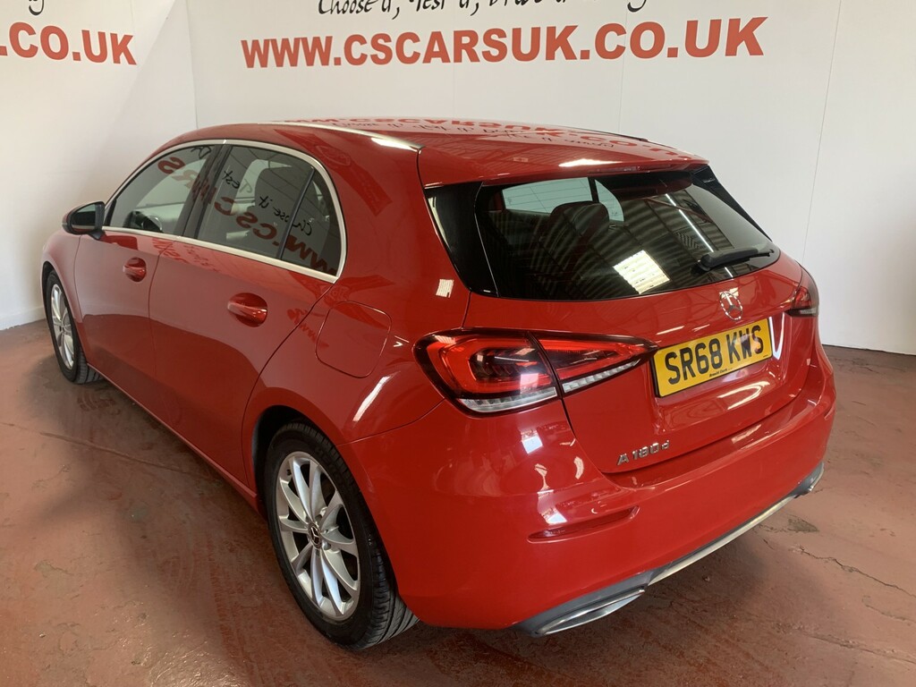 Mercedes-Benz A Class 1.5 A180d Sport Red #3