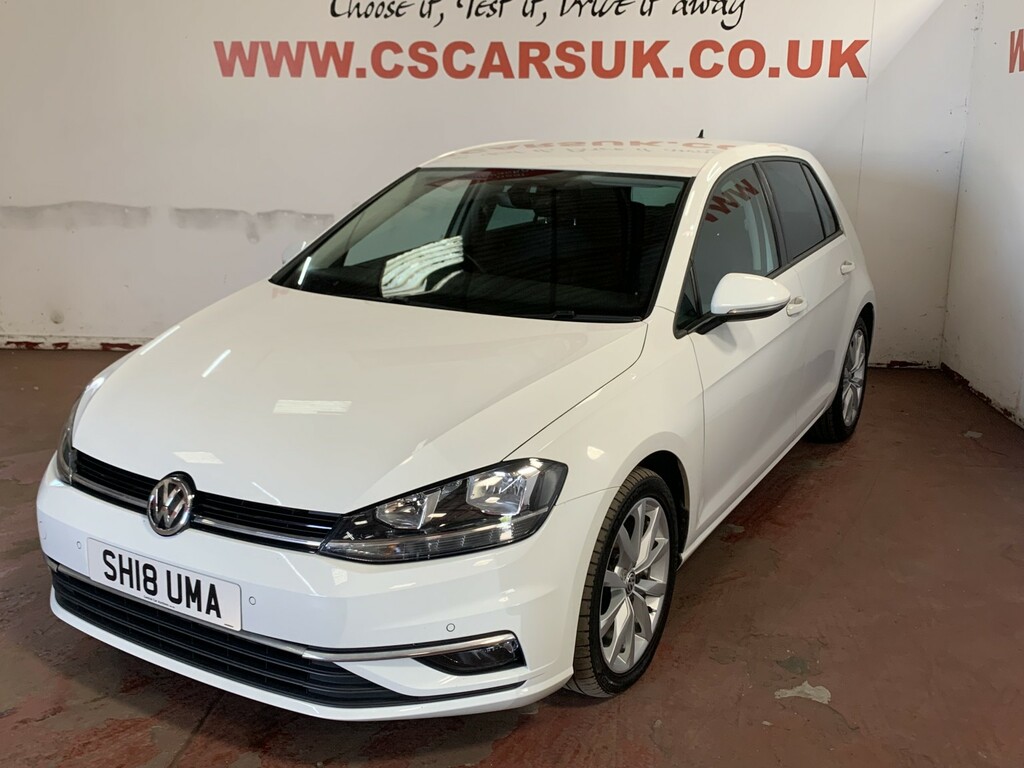 Volkswagen Golf 2.0 Tdi Gt White #3