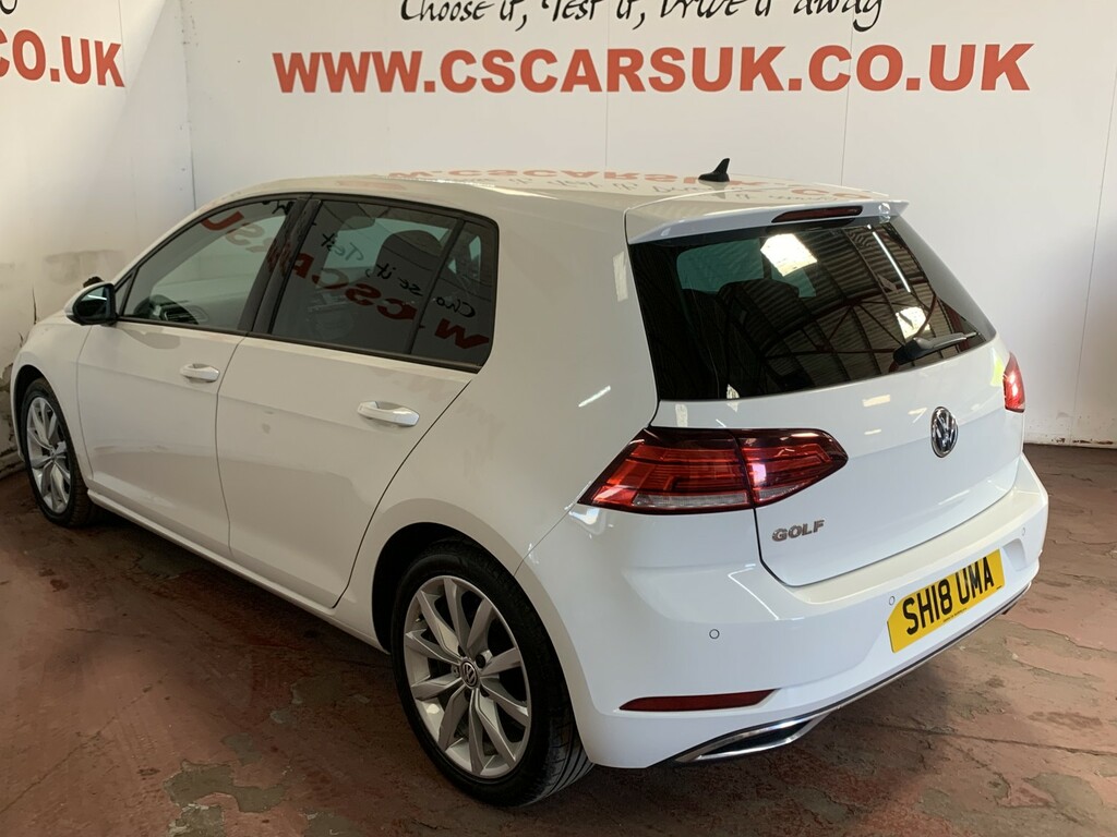 Volkswagen Golf 2.0 Tdi Gt White #4