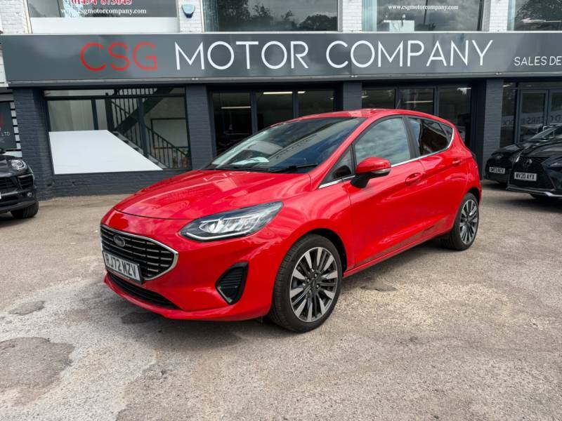 Ford Fiesta 1.0 Ecoboost Titanium X - Owner - Fsh - Car Pl Red