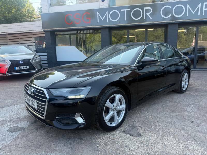 Audi A6 40 Tdi Sport S Tronic - Fsh - Hleather - 2019 Black