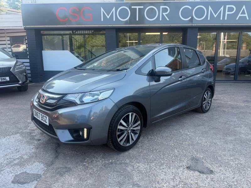 Honda Jazz 1.3 Ex Navi Cvt -Sat Nav - Air Con - Alloys - Grey