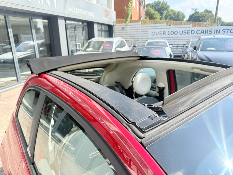Fiat 500 1.2 Colour Therapy - Air Con - Bluetooth - Pow Red #2